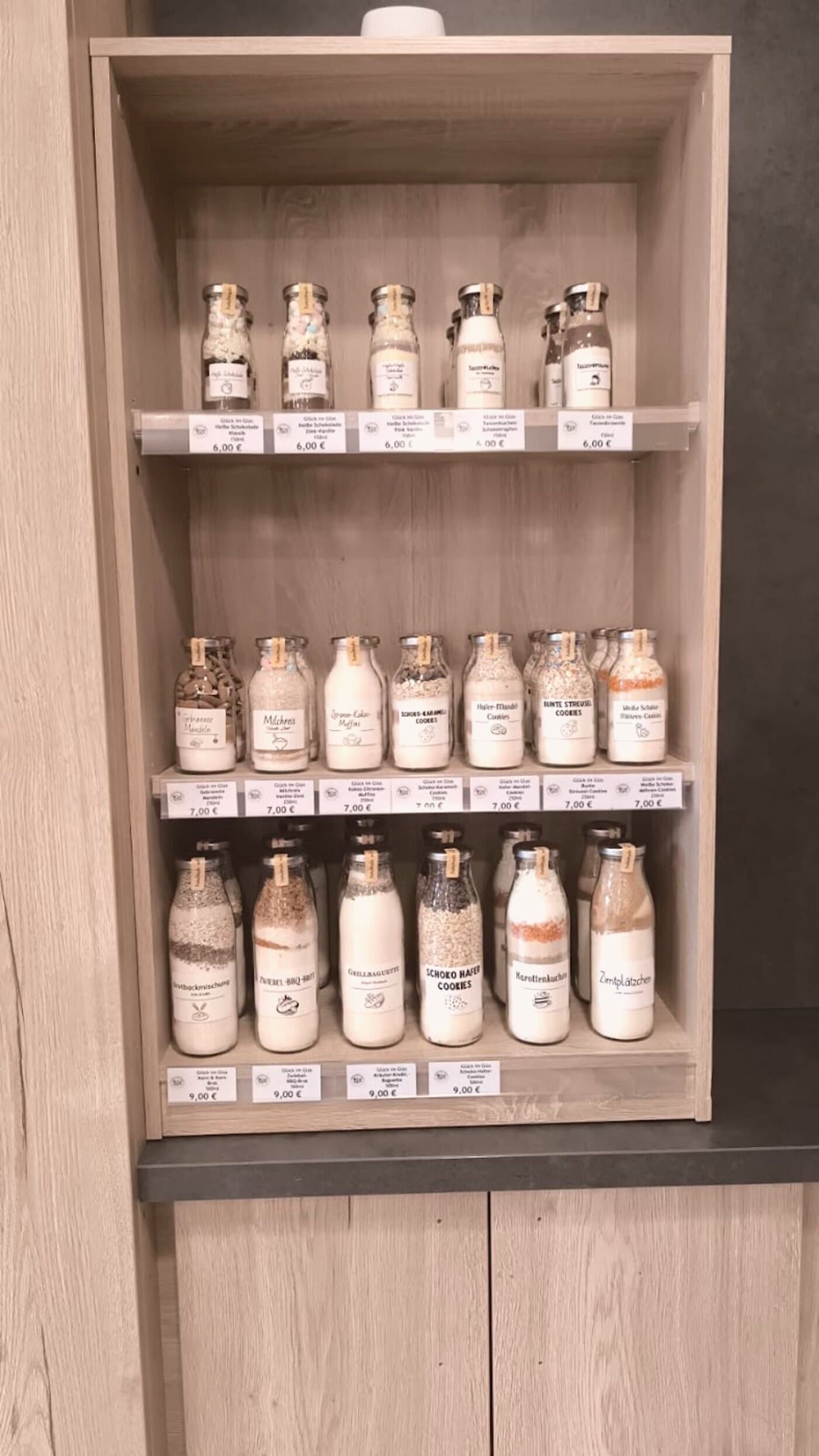 Ungekühlte Lebensmittel